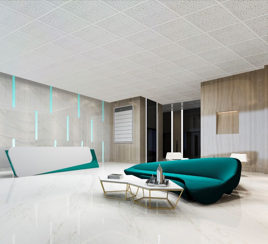 แผ่นฝ้าทีบาร์คัลเลอร์ทัช และ เท็กซ์เจอร์ทัช ตราช้าง รุ่นไอออน คลีน