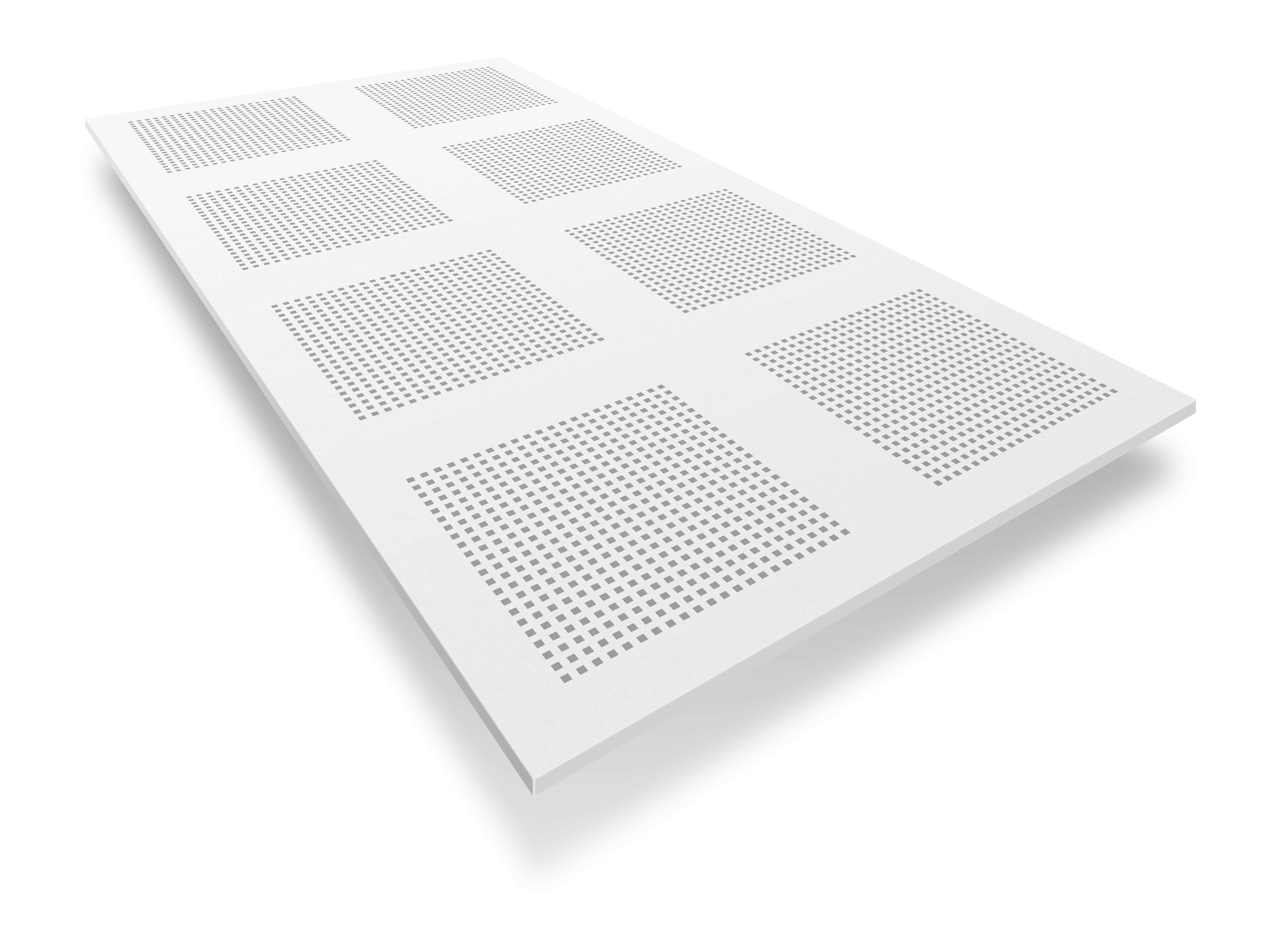 แผ่นยิปซัมเอคโค่บล็อค ตราช้าง (ลดเสียงสะท้อน)