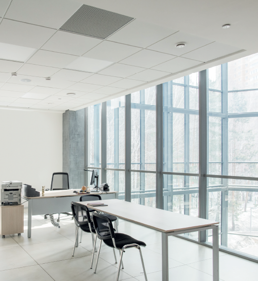 แผ่นฝ้าทีบาร์คัลเลอร์ทัช ตราช้าง (เคลือบสี)