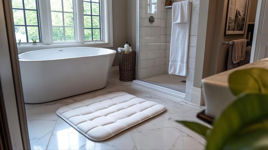 การแต่งห้องน้ำด้วยพรม