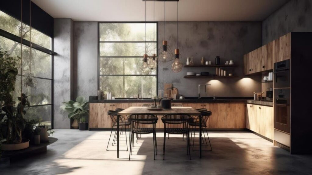 ห้องครัวสไตล์ลอฟท์