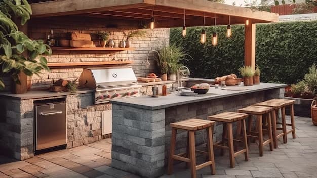 ห้องครัวสไตล์เอาท์ดอร์